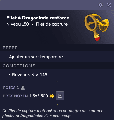 Niveau 150 — Filet multiplicateur